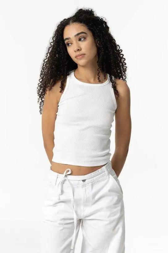 10059070 MINSK TOP BIANCO TIFFOSI
