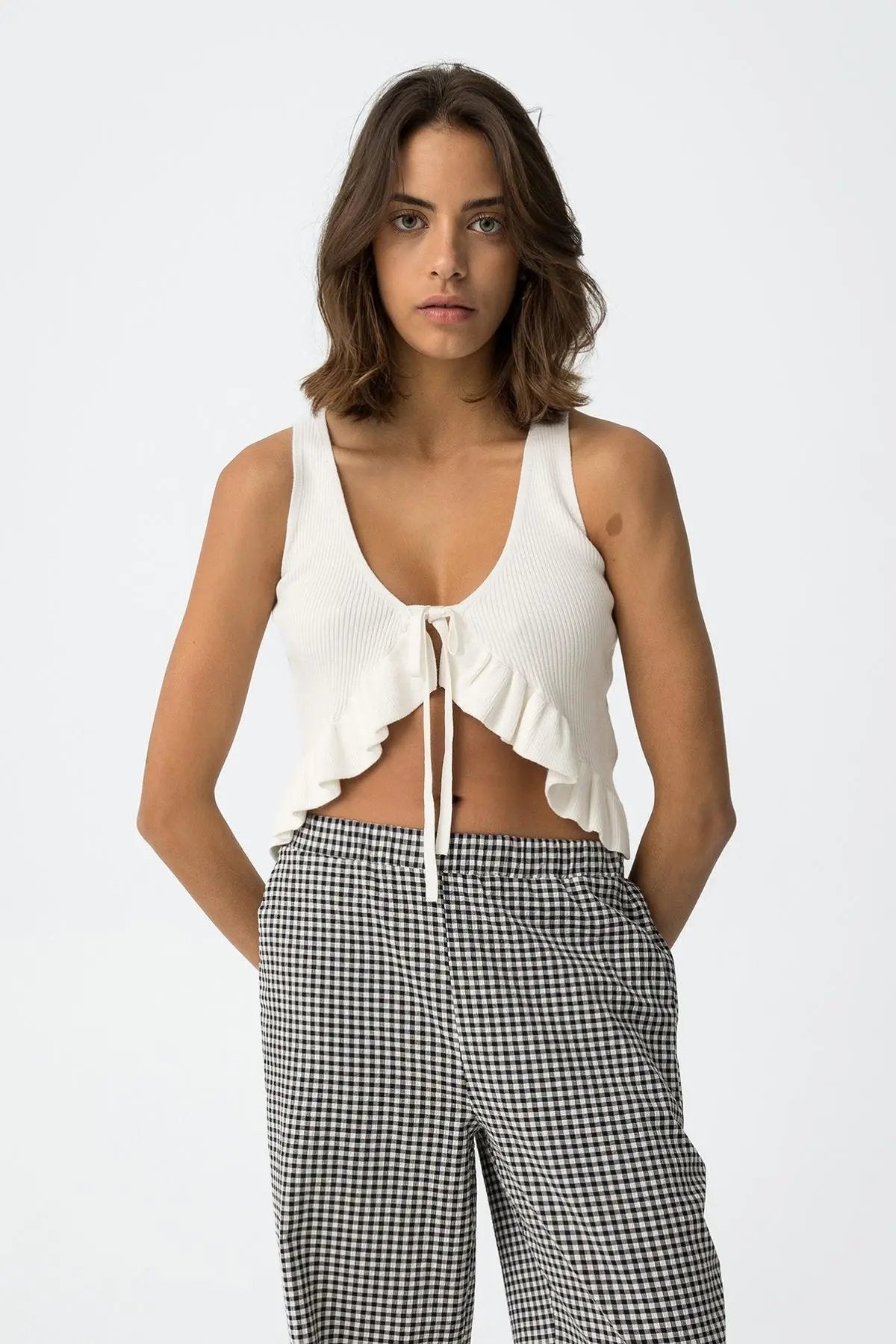 10063649 PHOBIA CAMISOLA S/S BIANCO TIFFOSI