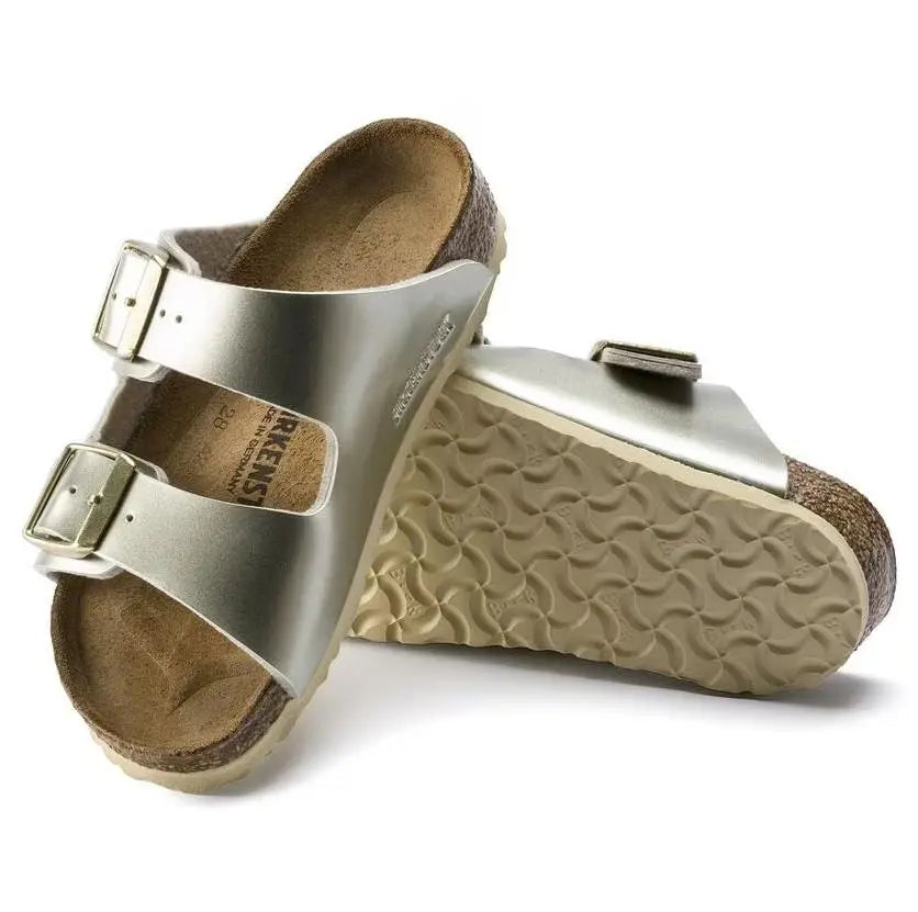 1014841 ARIZONA BIRKO FLOR GOLD BIRKENSTOCK
