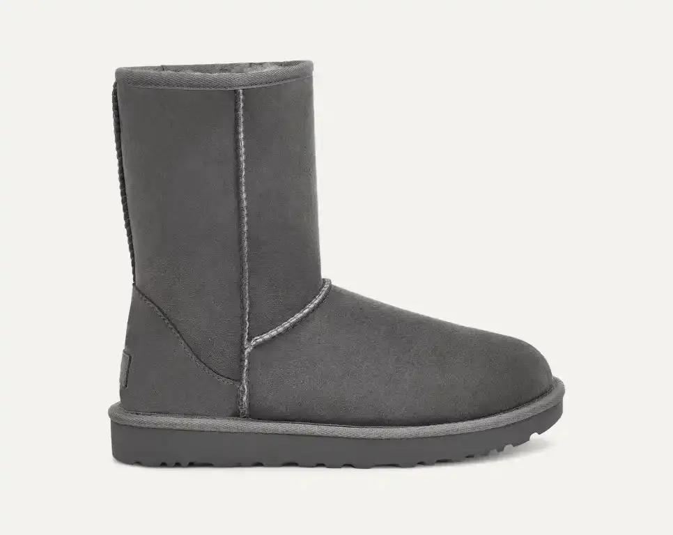 1016223 W CLASSIC SHORT II GRIGIO UGG