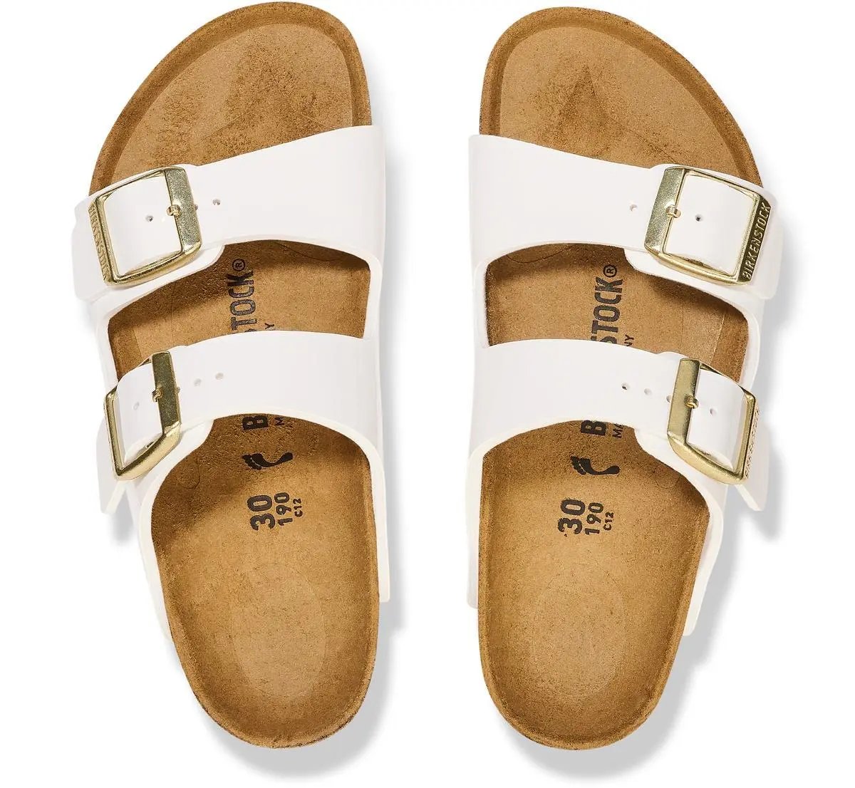 1027150 ARIZONA BIRKO FLOR BIANCO BIRKENSTOCK