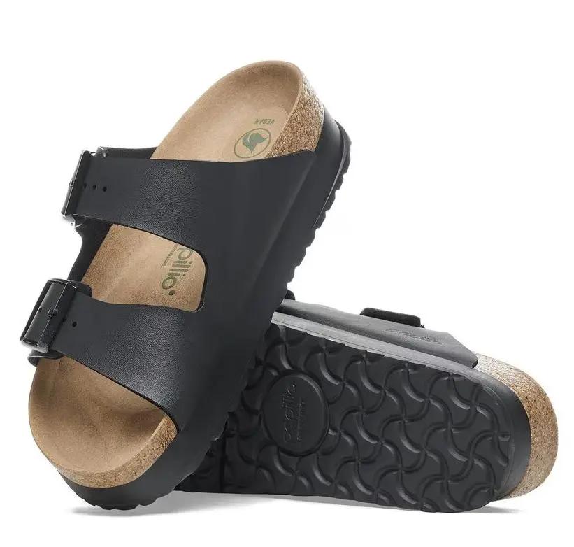 1027395 ARIZONA PLATFORM VEG NERO BIRKENSTOCK