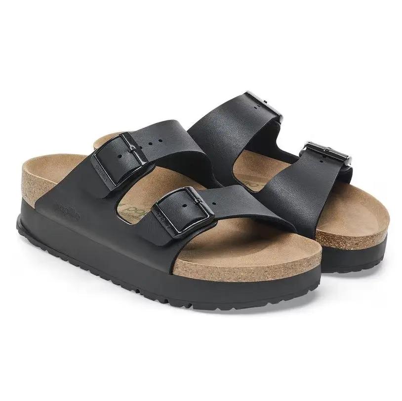 1027395 ARIZONA PLATFORM VEG NERO BIRKENSTOCK