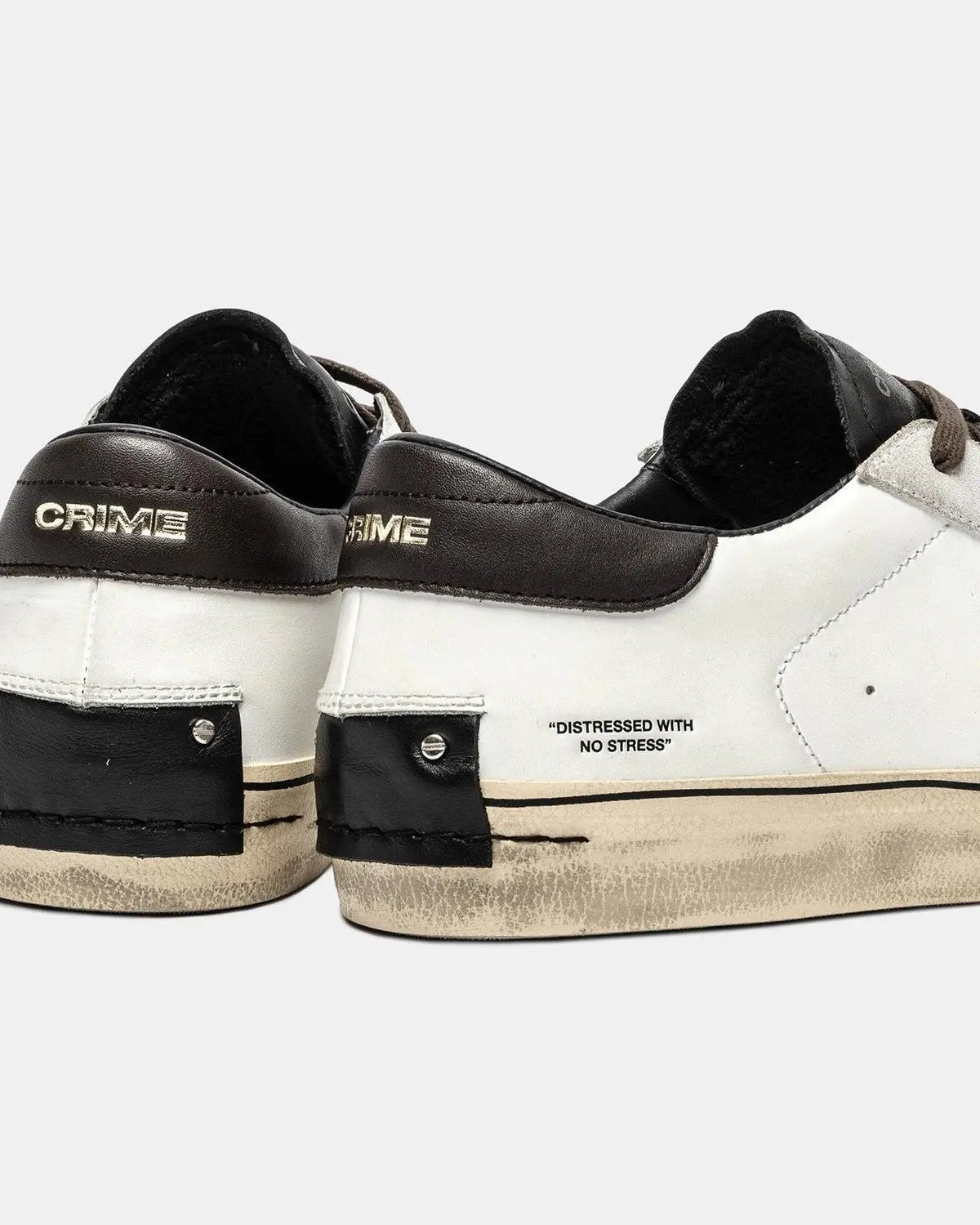 11075 DISTRESSED 2.0 BIANCO CRIME