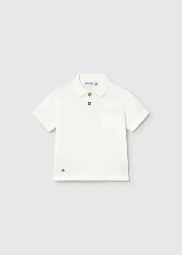 1109 POLO M/C TRICOT PANNA MAYORAL