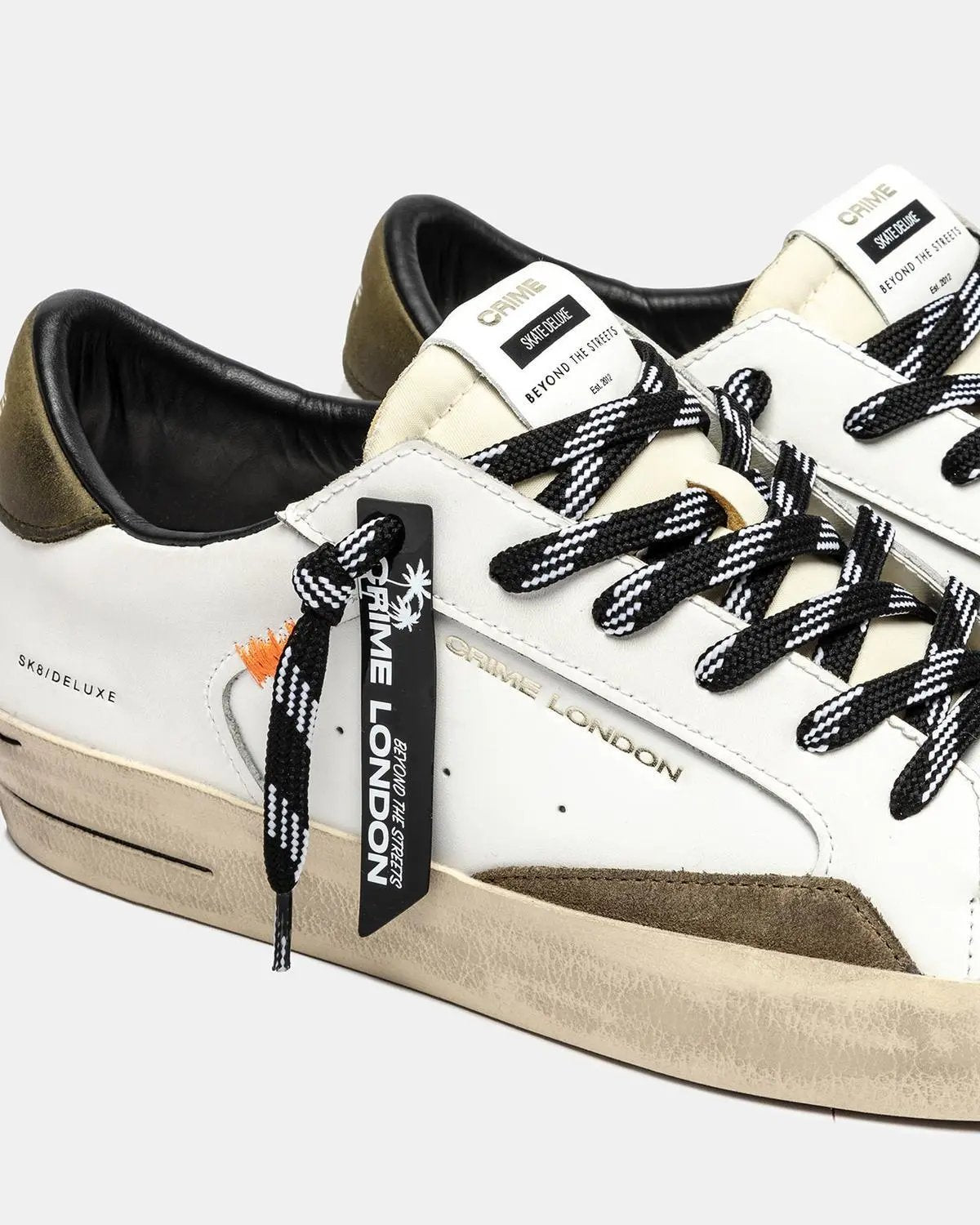 11109 SK8 DELUXE BIANCO CRIME