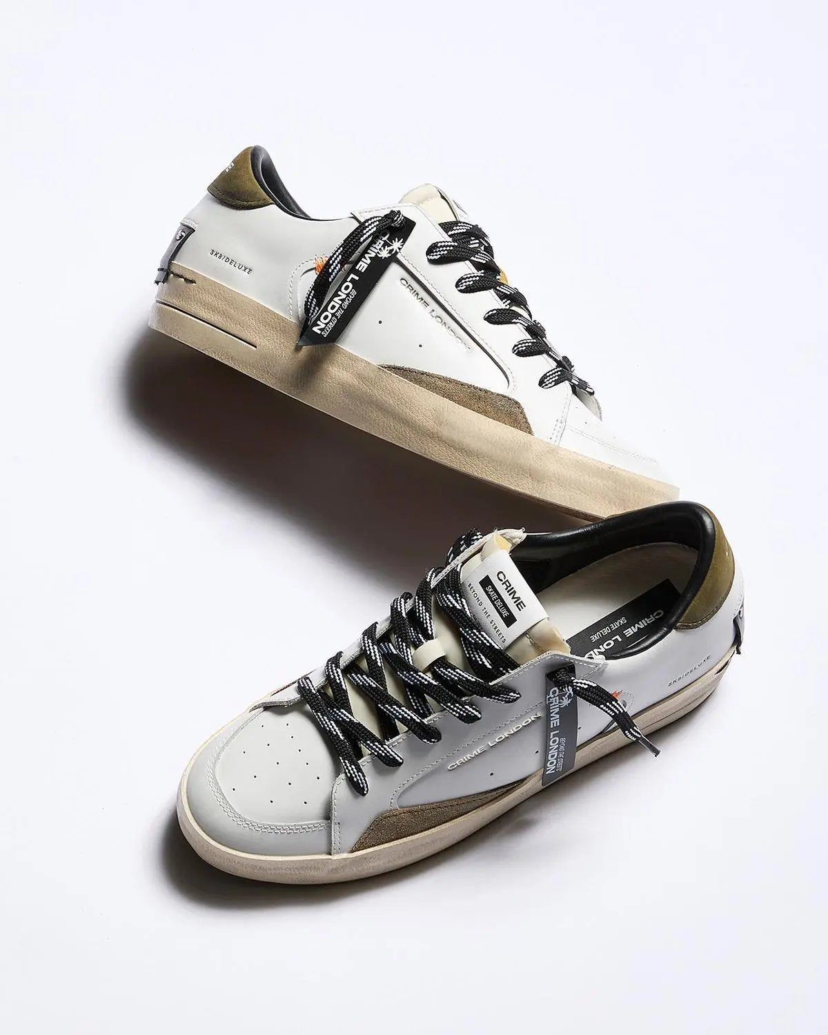 11109 SK8 DELUXE BIANCO CRIME