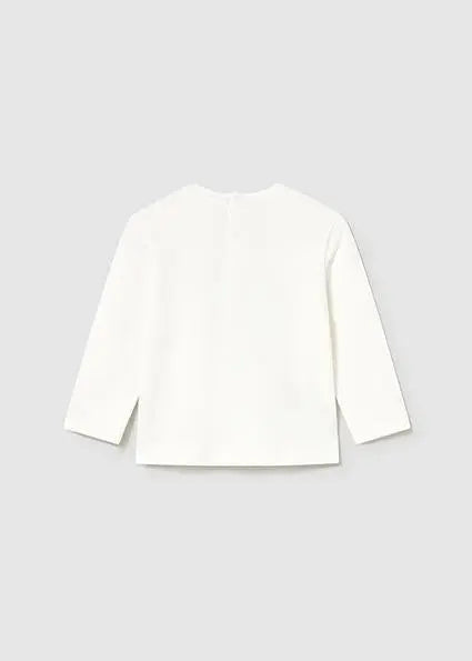 116 MAGLIETTA M/L BASIC PANNA MAYORAL