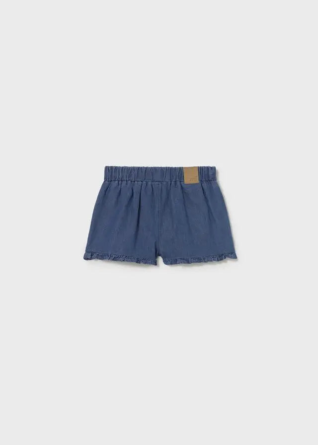 1203 PANTALONCINO MORBIDO DENIM SCURO MAYORAL