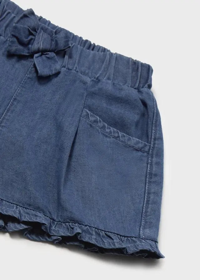 1203 PANTALONCINO MORBIDO DENIM SCURO MAYORAL