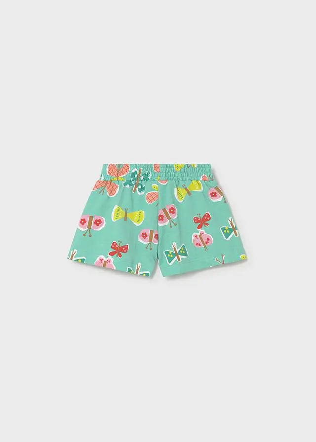 1204 PANTALONE CORTO STAMPATO TURCHESE MAYORAL