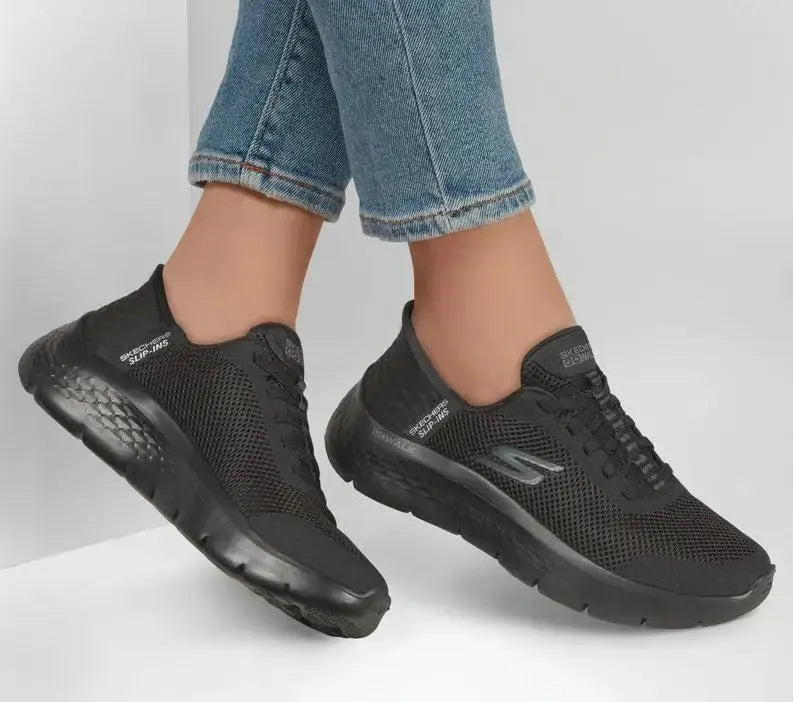 124836 GO WALK FLEX GRAND ENTRY NERO SKECHERS