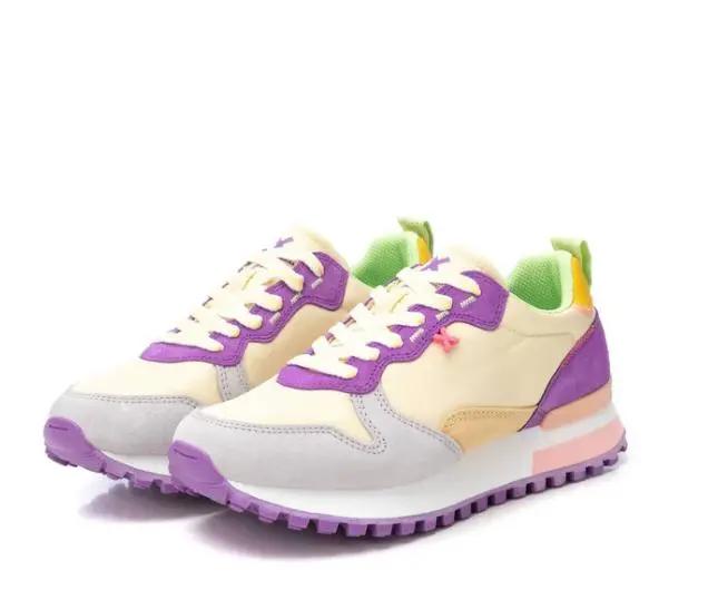144079 ZAPATO SRA TEXTIL GIALLO XTI