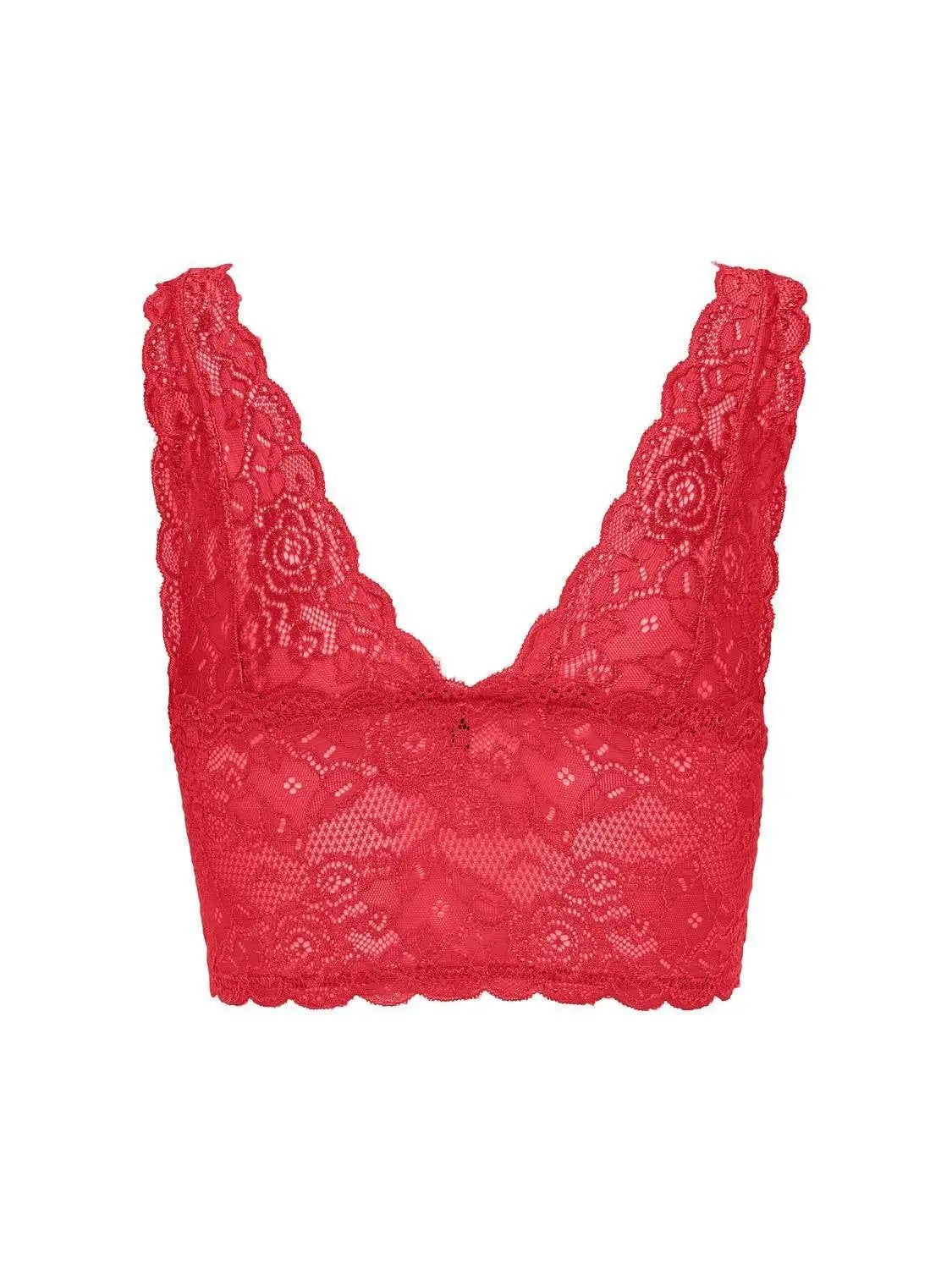 15107599 ONLCHLOE LACE BRA ROSA PESCA ONLY