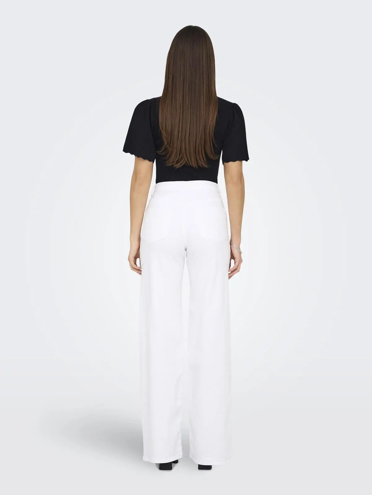 15310632 ONLMADISON BLUSH HW WIDE DNM BIANCO ONLY