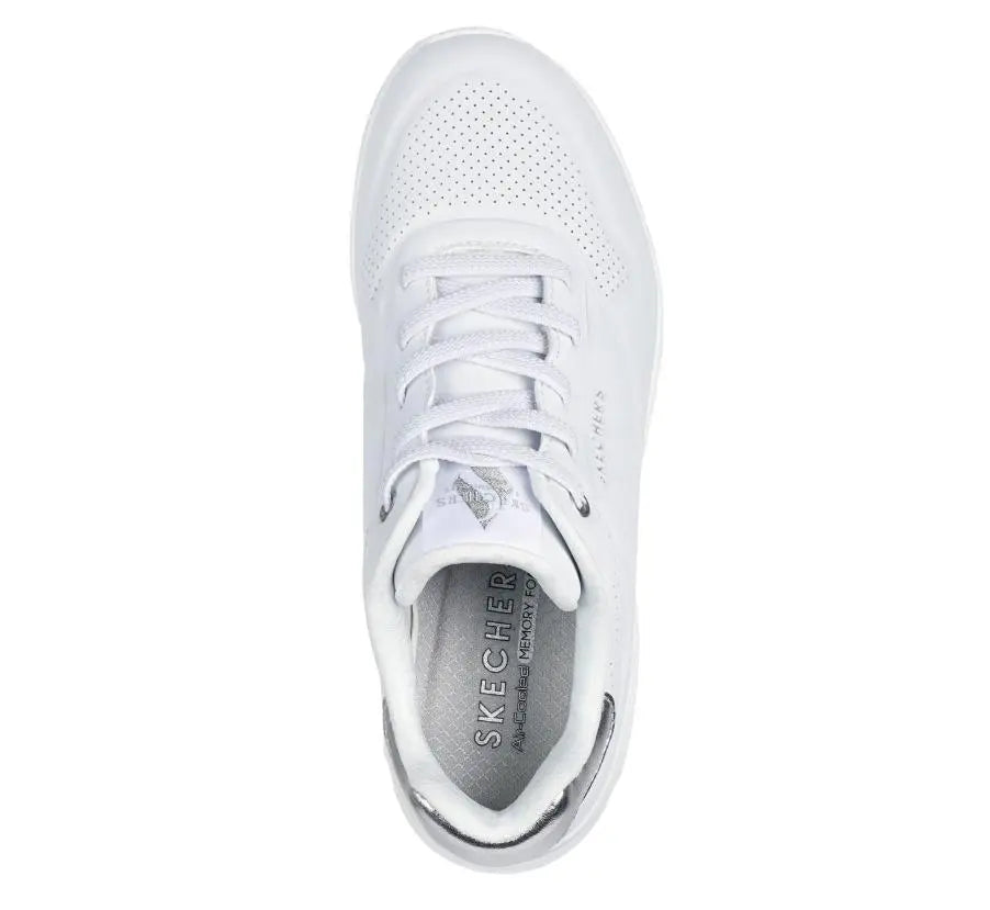155196 UNO-SHIMMER AWAY BIANCO SKECHERS