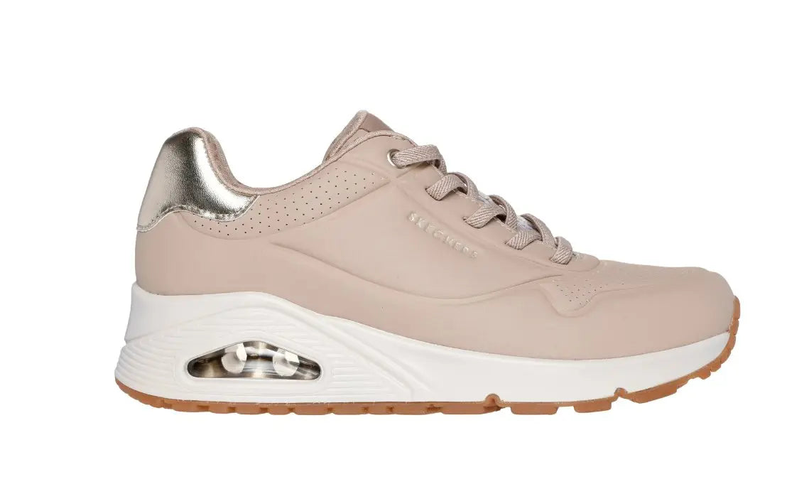 155196 UNO-SHIMMER AWAY NATURAL SKECHERS