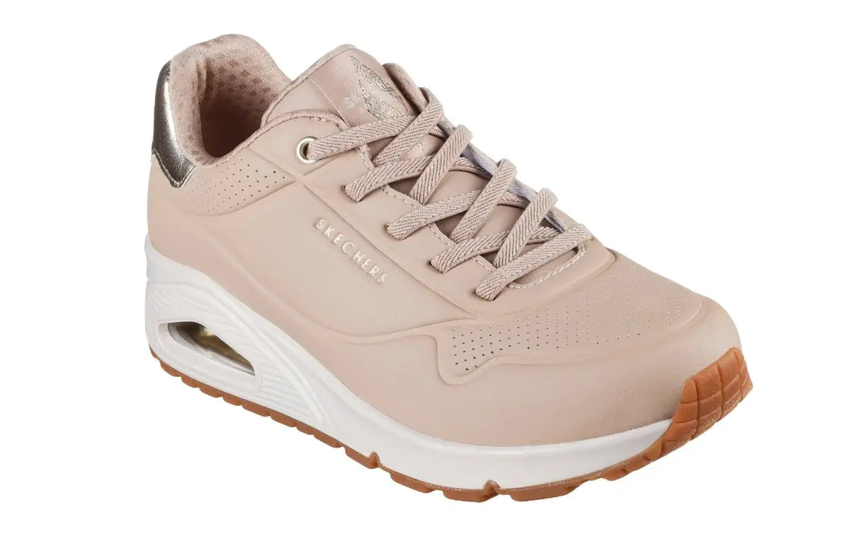 155196 UNO-SHIMMER AWAY NATURAL SKECHERS