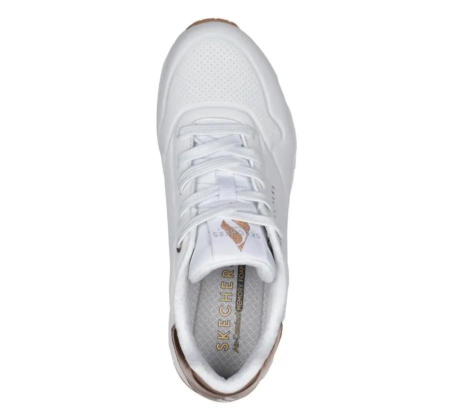 177094 UNO GOLDEN AIR BIANCO SKECHERS