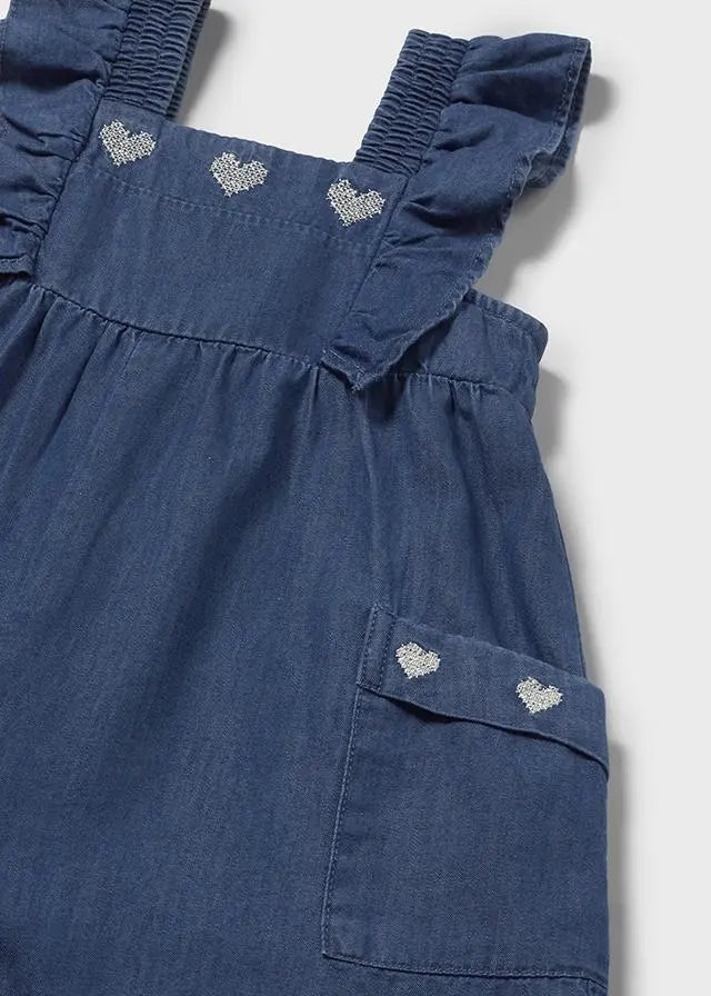 1828 TUTA CORTA DENIM SCURO MAYORAL