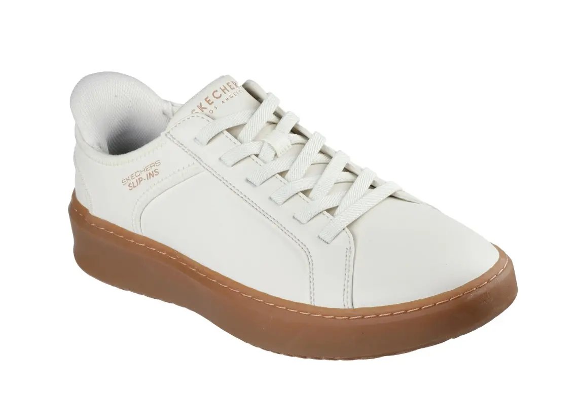 183177 COURT BREAK DOUBLE BIANCO SKECHERS
