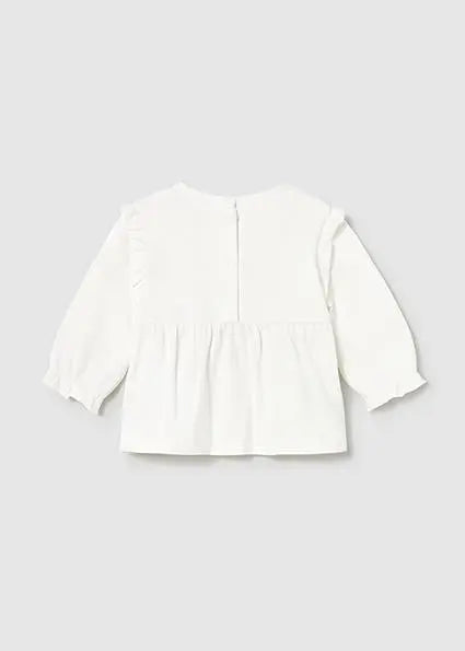 2055 MAGLIETTA M/L ECRU MAYORAL