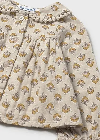 2114 BLUSA CHIFFON PLUMETI MIELE MAYORAL