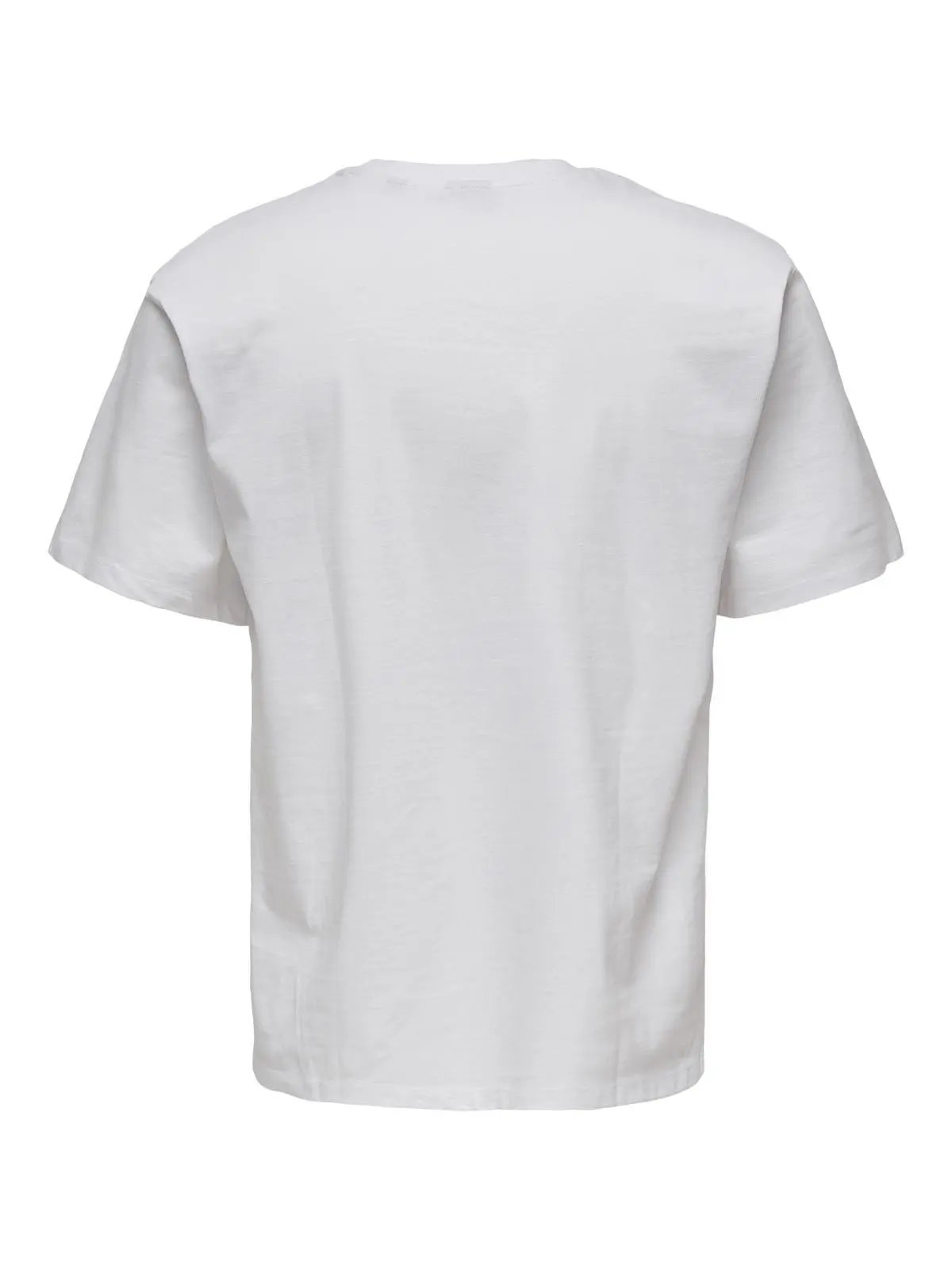 22022532 ONSFRED LIFE RLX SS TEE NOOS BIANCO ONLY&SONS