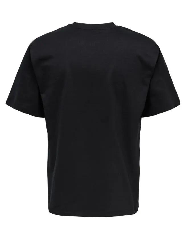 22022532 ONSFRED LIFE RLX SS TEE NOOS NERO ONLY&SONS