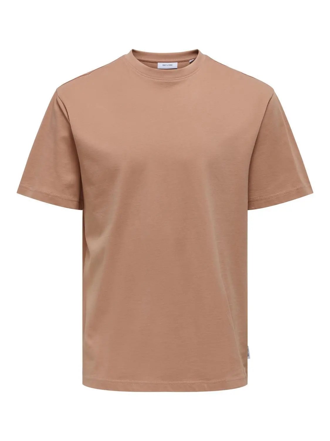22022532 ONSFRED RLX SS TEE NOS MARRONE CHIARO ONLY&SONS