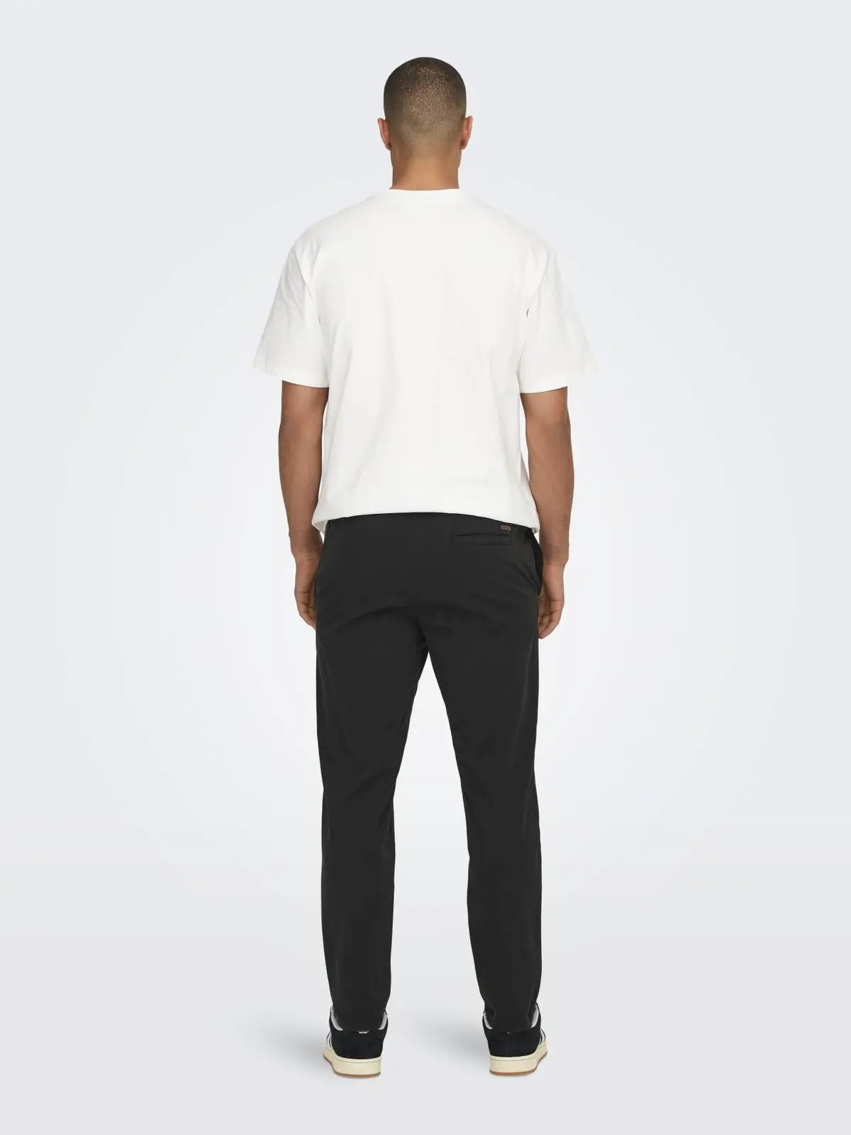 22029765 ONSLINUS TAPER 0183 PANT NOOS NERO ONLY&SONS