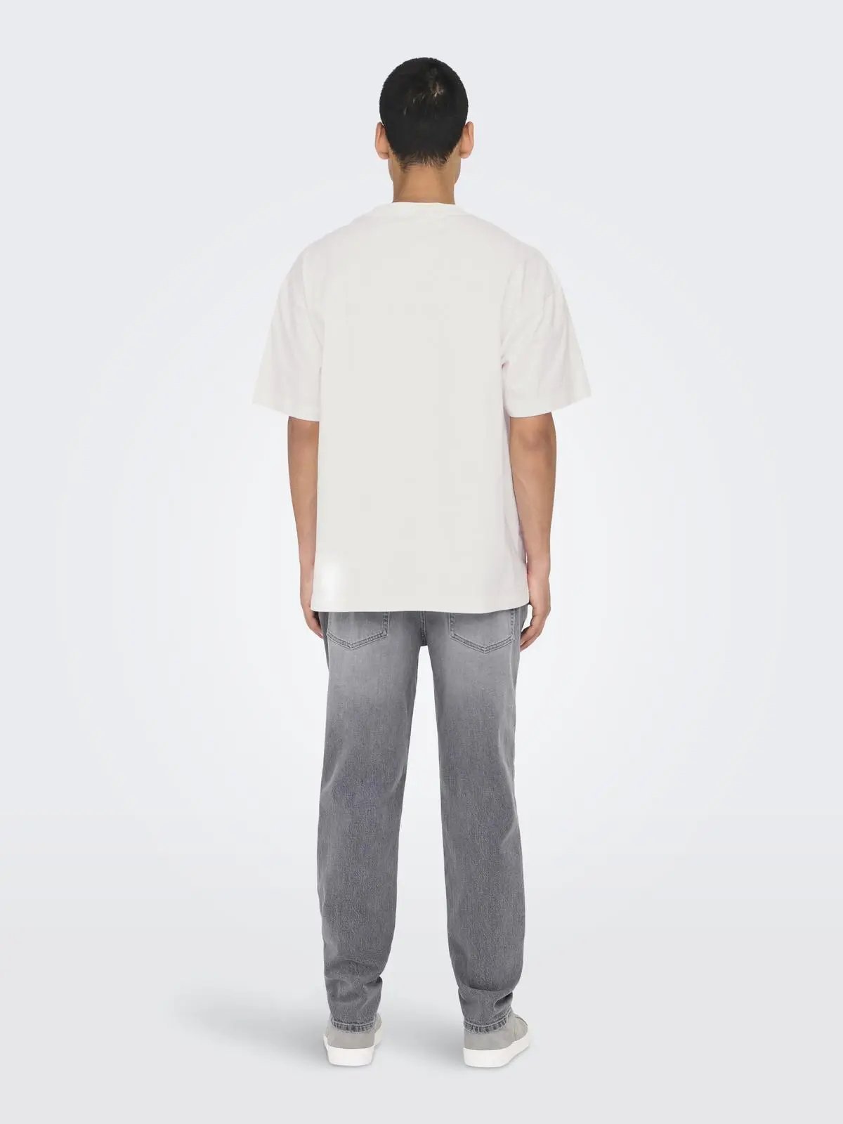 22034766 ONSKING LIFE LOOSE SS TEE BIANCO ONLY&SONS