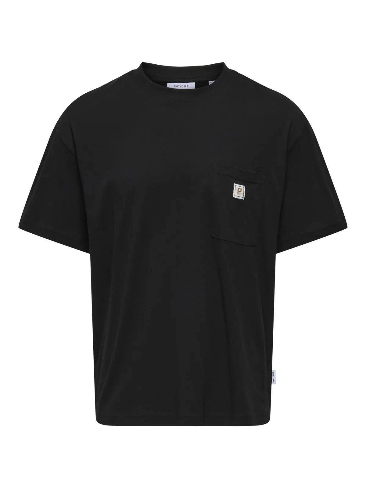 22034766 ONSKING LIFE LOOSE SS TEE NERO ONLY&SONS