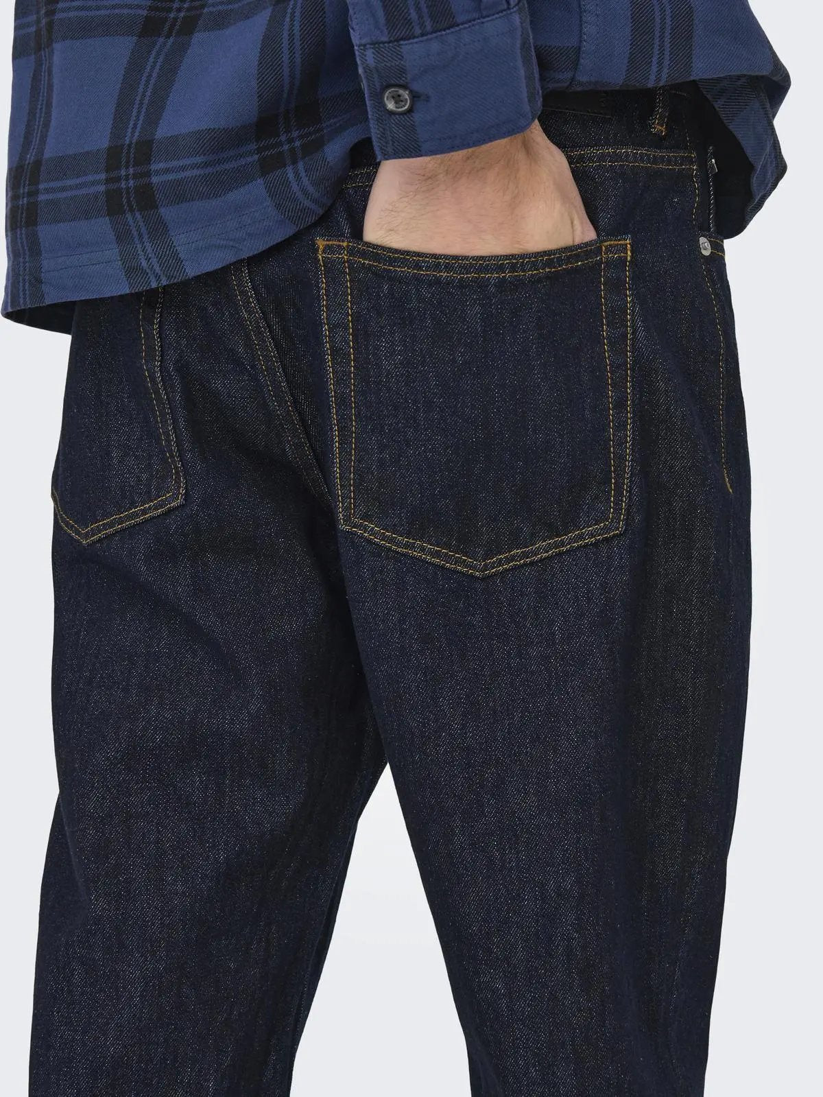 22034942 ONSEDGE STRAIGHT DB RINSE DNM BLU SCURO ONLY&SONS