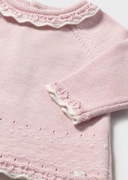 2256 COMPL.SHORT COLLANT TRICOT ROSA QUARZO MAYORAL