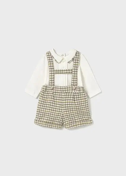 2258 COMPL.PANT CORTO E BODY VERDE OLIVA MAYORAL