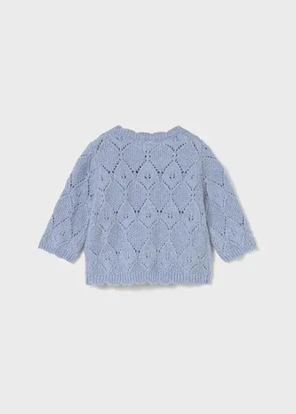 2332 GIACCHINO LUNGO TRICOT CELESTE MAYORAL