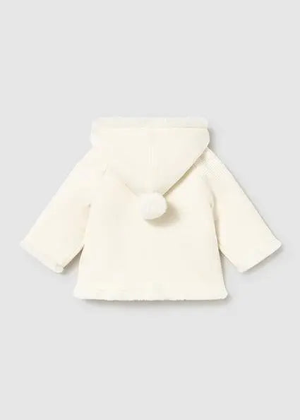 2333 CARDIGAN POMPON CREMA MAYORAL