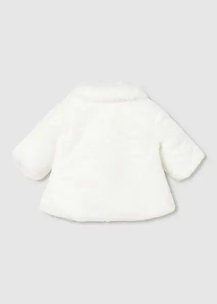 2402 CAPPOTTO PELLICCIA ECRU MAYORAL