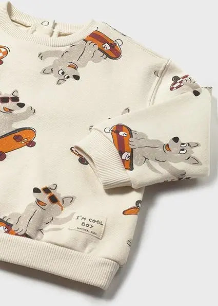 2417 PULLOVER STAMPATO SETA MAYORAL