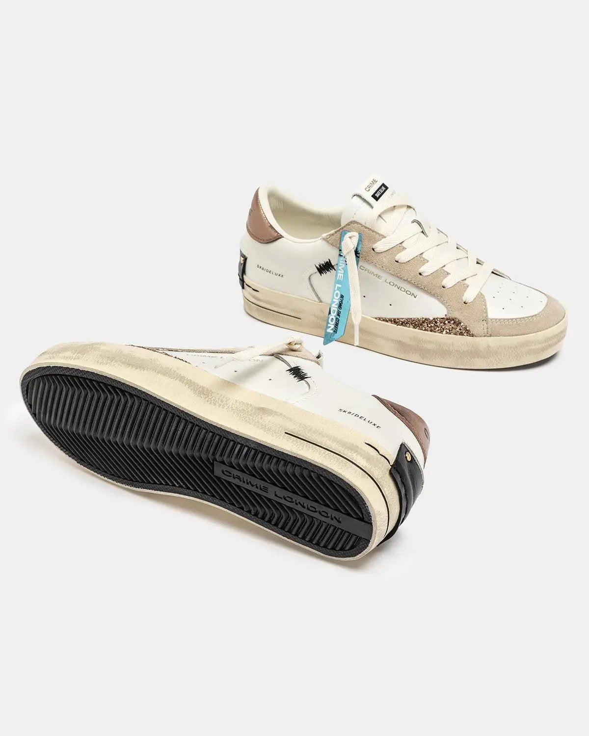 25100 SK8 DELUXE BIANCO CRIME