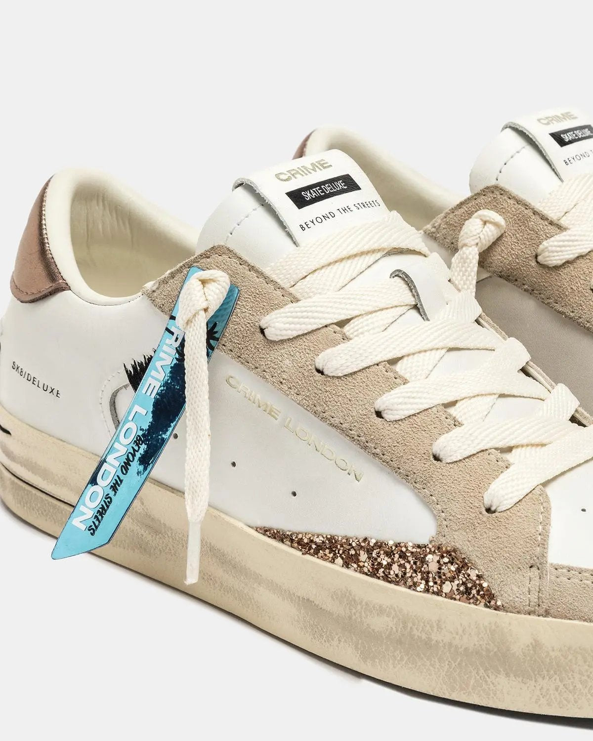 25100 SK8 DELUXE BIANCO CRIME