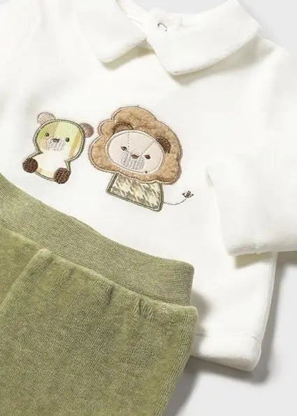 2562 COMPL.GHETTINA CINIGLIA COLLO VERDE OLIVA MAYORAL