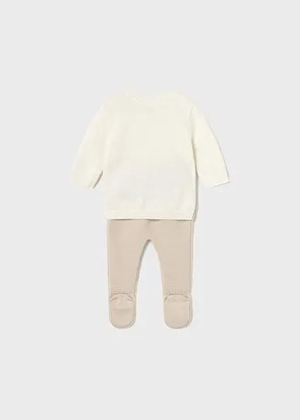 2563 COMPL.GHETTINA MAGLIA PANNA MAYORAL