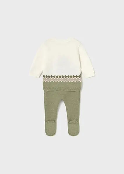 2563 COMPL.GHETTINA MAGLIA VERDE OLIVA MAYORAL