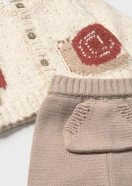 2571 COMPL.PANTA 3PEZZI TRICO SABBIA MAYORAL