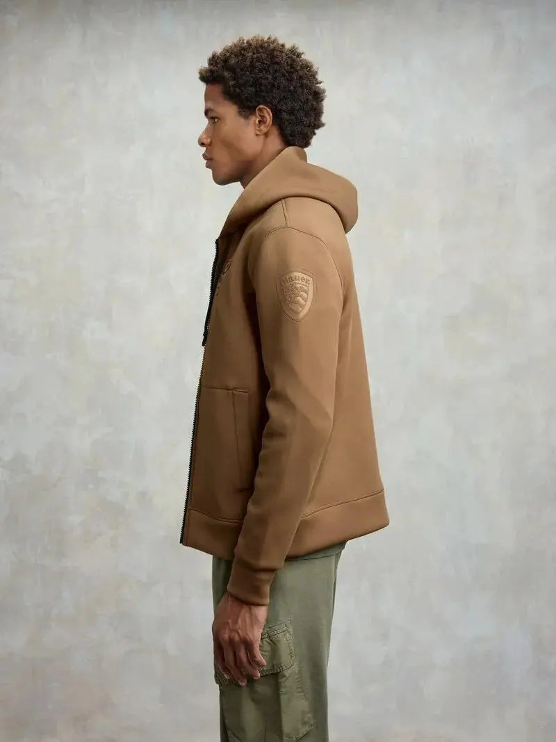 25WBLUF02093 004745 COLBY FELPA APERTA CAPPUCCIO CAMEL BLAUER