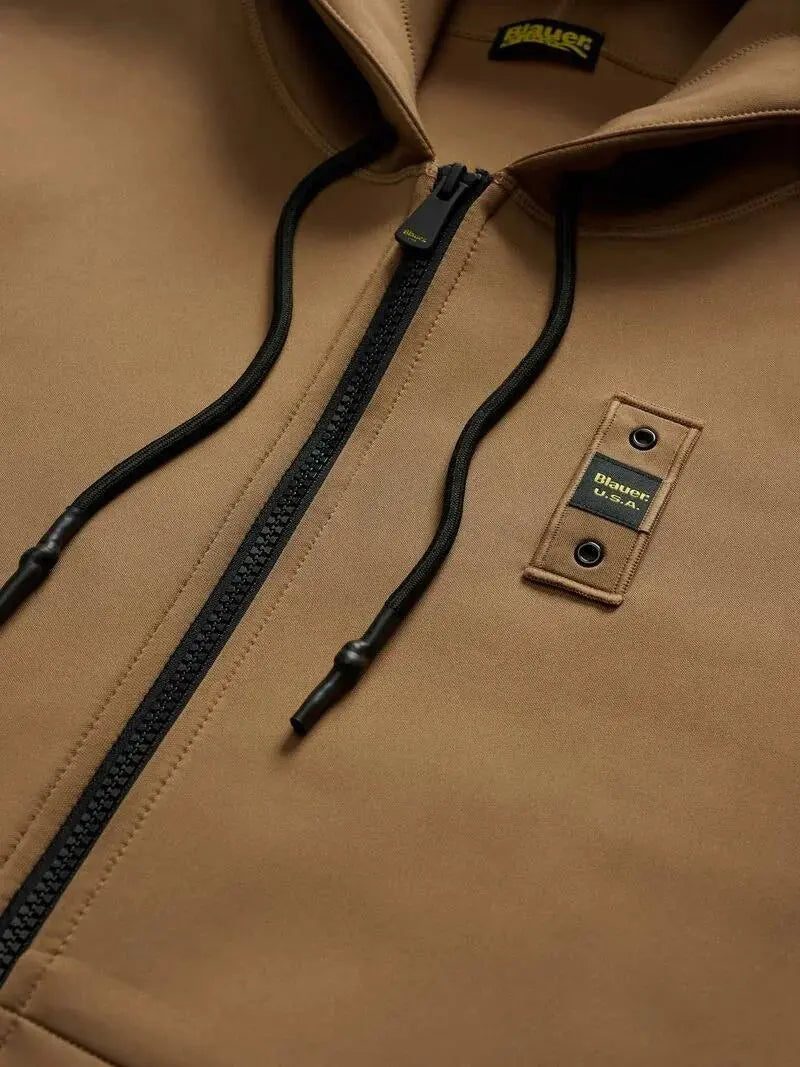 25WBLUF02093 004745 COLBY FELPA APERTA CAPPUCCIO CAMEL BLAUER