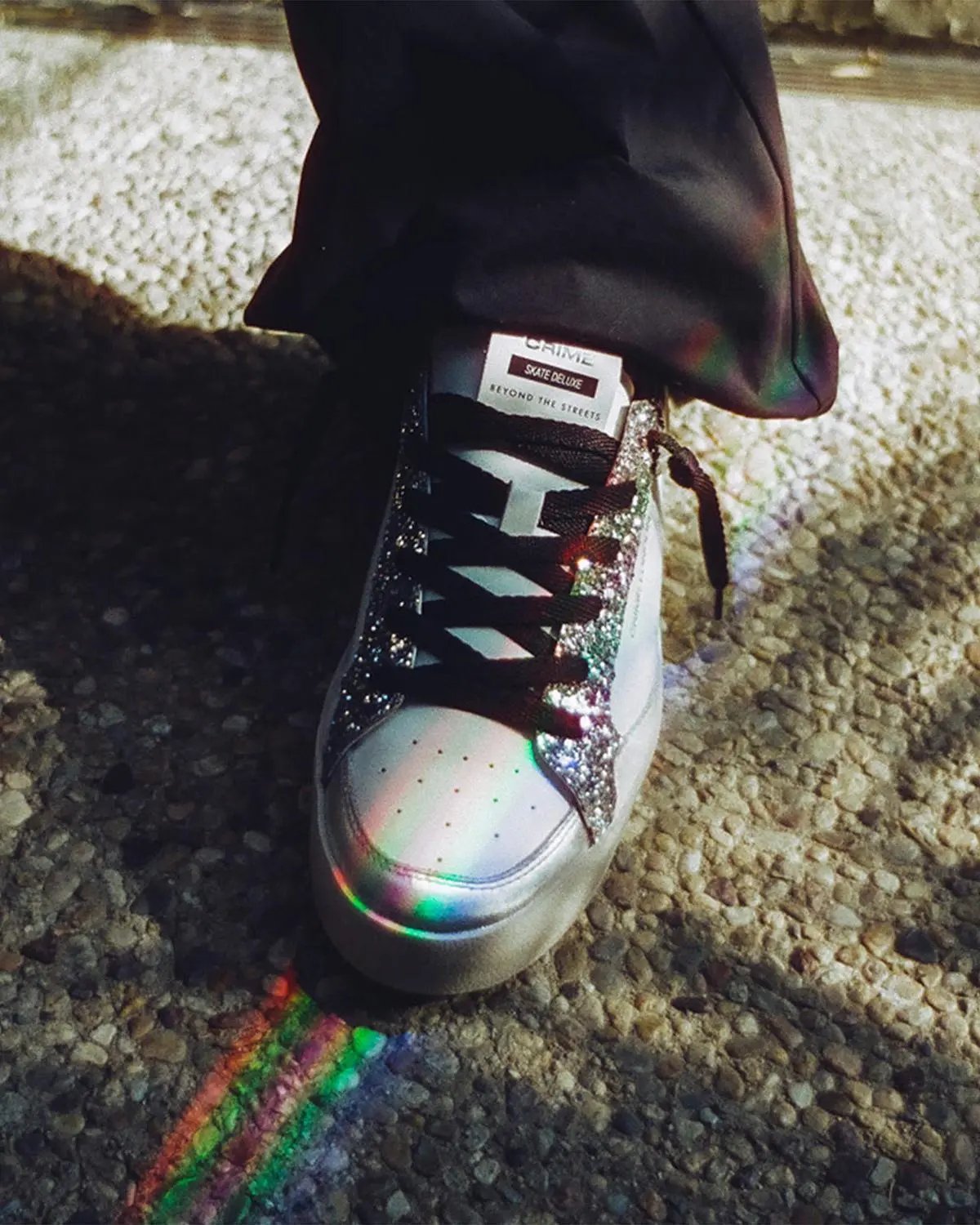 26102 SK8 DELUXE BIANCO CRIME