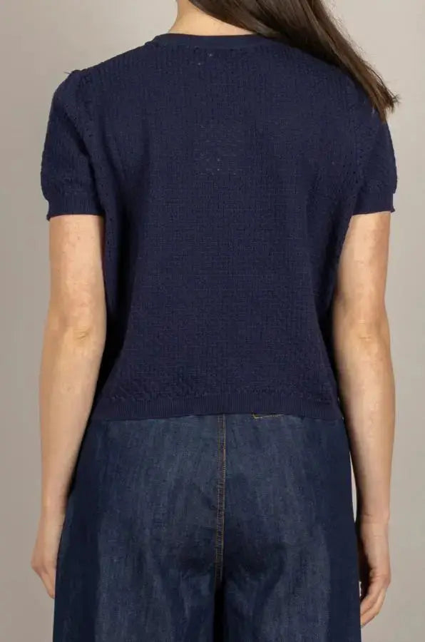 2AB2158 KNITWEAR BLU VICOLO